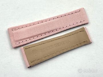 Cinturino Rolex Tessuto Rosa 20/16mm Sportivo