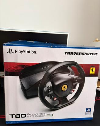 simulatore thrustmaster ferrari 488 gtb edition
