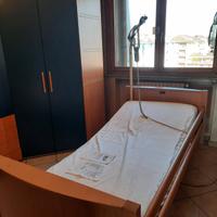 Letto Rehabed Taurus più materasso antidecubito