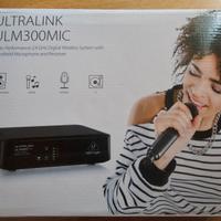 radio microfono behringer ultralink ulm300mic