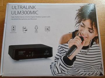 radio microfono behringer ultralink ulm300mic