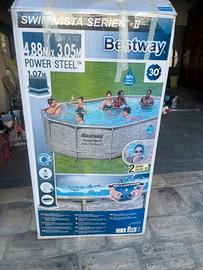 Piscina bestway vista fuoriterra