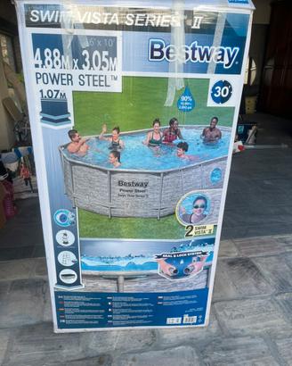 Piscina bestway vista fuoriterra