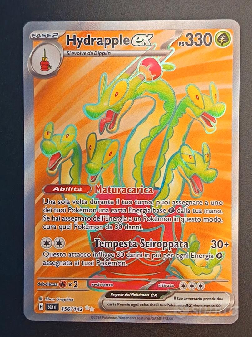 156 142 pokemon card Amazon.com: Pokemon - Hydrapple ex 156/142 - Stellar Crown