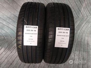 2 gomme 225 50 18 goodyear rft a67