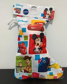 Calza befana Natale Disney bambino con sorprese