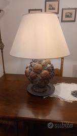 Lampada da tavolo in ceramica artigianale