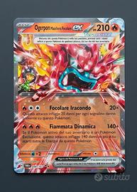 Pokémon Ogerpon Maschera Focolare ex (Teracristal)