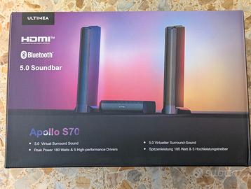 Soundbar 5.0 con RGB - Ultimea Apollo S70