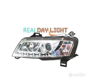 FARI PER FIAT STILO 01-08 FONDO CROMATO