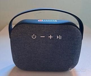 cassa Bluetooth  portatile in tessuto
