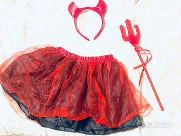 Costume di carnevale da diavoletta