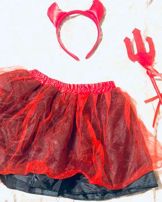 Costume di carnevale da diavoletta