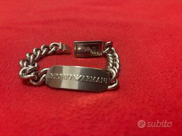 Emporio Armani bracciale uomo