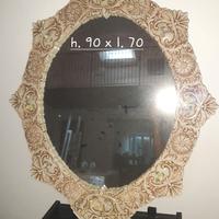 Set da bagno "Vintage" in ceramica no Capodimonte