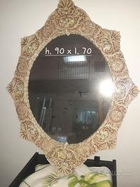 Set da bagno "Vintage" in ceramica no Capodimonte