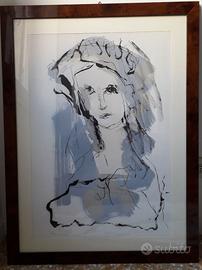Ernesto Treccani (Milano, 1920 - 2009) Litografia