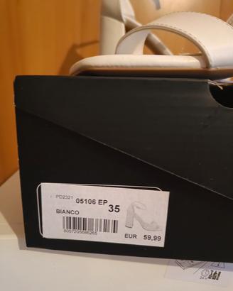 Sandali bianchi Primadonna 