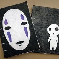 Taccuino Studio Ghibli fatto a mano