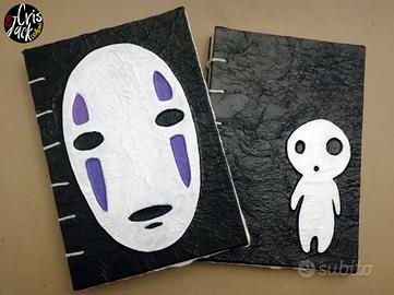 Taccuino Studio Ghibli fatto a mano