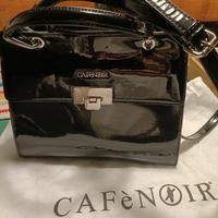 CAFèNOIR borsa vernice nera