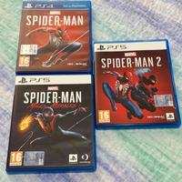 Spiderman + Miles Morales + Spiderman 2 PS4/PS5