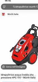 Idropulitrice wurth 170