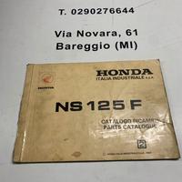 CATALOGO RICAMBI HONDA NS 125 F