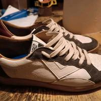 Sneakers uomo 4B12 41 bianche made in Italy