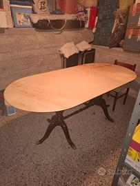 Tavolo in marmo rosa