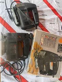 2 seghetti alternativi Black+Decker funzionanti