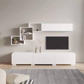 Parete attrezzata bianco opaco – come nuova