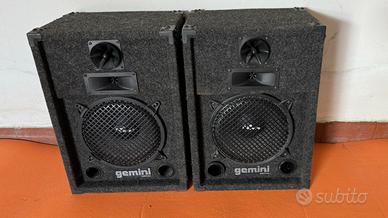 Impianto  Gemini Mixer Amplificatore e Casse audio