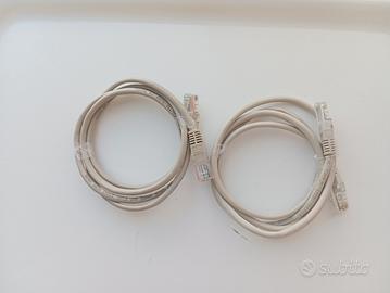 Set 2 cavi Ethernet nuovi