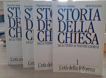 Storia della Chiesa- Giacomo Martina-4 volumi