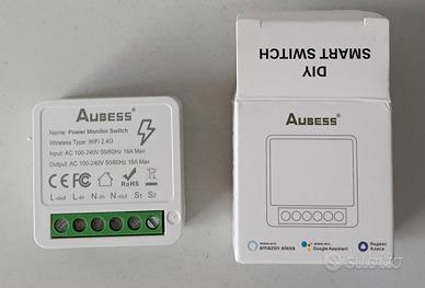 3 interruttori smart con monitor consumi