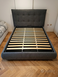 LETTO MATRIMONIALE LUXUR NUOVO top-qualità 207x160