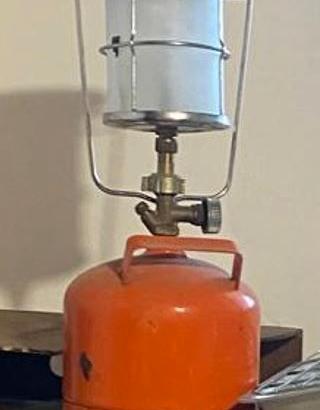 Pannello radiante a gas + Lampada portatile a gas