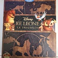 Il re leone la trilogia blu ray cofanetto nuovo