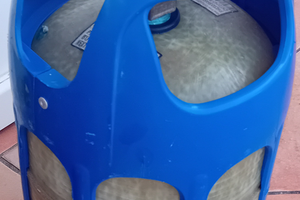 Bombola in fibra e plastica per butano o propano