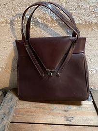 Borsa in pelle vintage anni 40