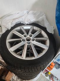 Cerchi 17 skoda Octavia e gomme  Pirelli P7 225 45