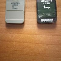 Memory card per PlayStation one
