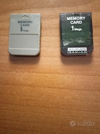 Memory card per PlayStation one