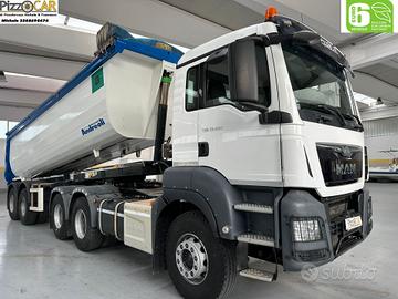 MAN TGS 33.480 CON SEMIRIMORCHIO ANDREOLI RIBALTAB