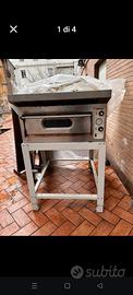 Forno elettrico a una bocca con struttura