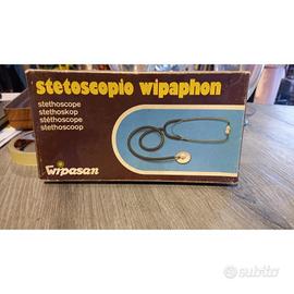 STETOFONENDOSCOPIO WIPASAN anni 70 con custodia