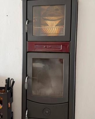 STUFA A LEGNA SUPERIOR CON FORNO