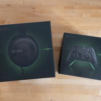 Xbox 20 anniversario kit CUFFIE+CONTROLLER