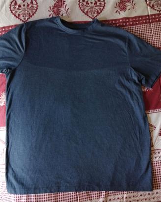 T-shirt blu scuro XL